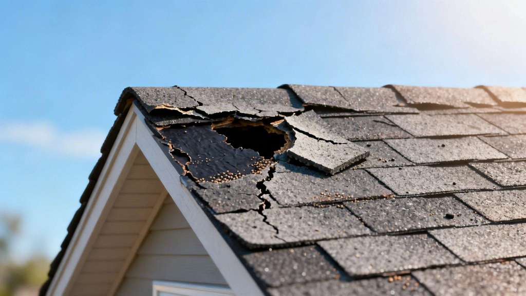 damaged or deteriorated shingles